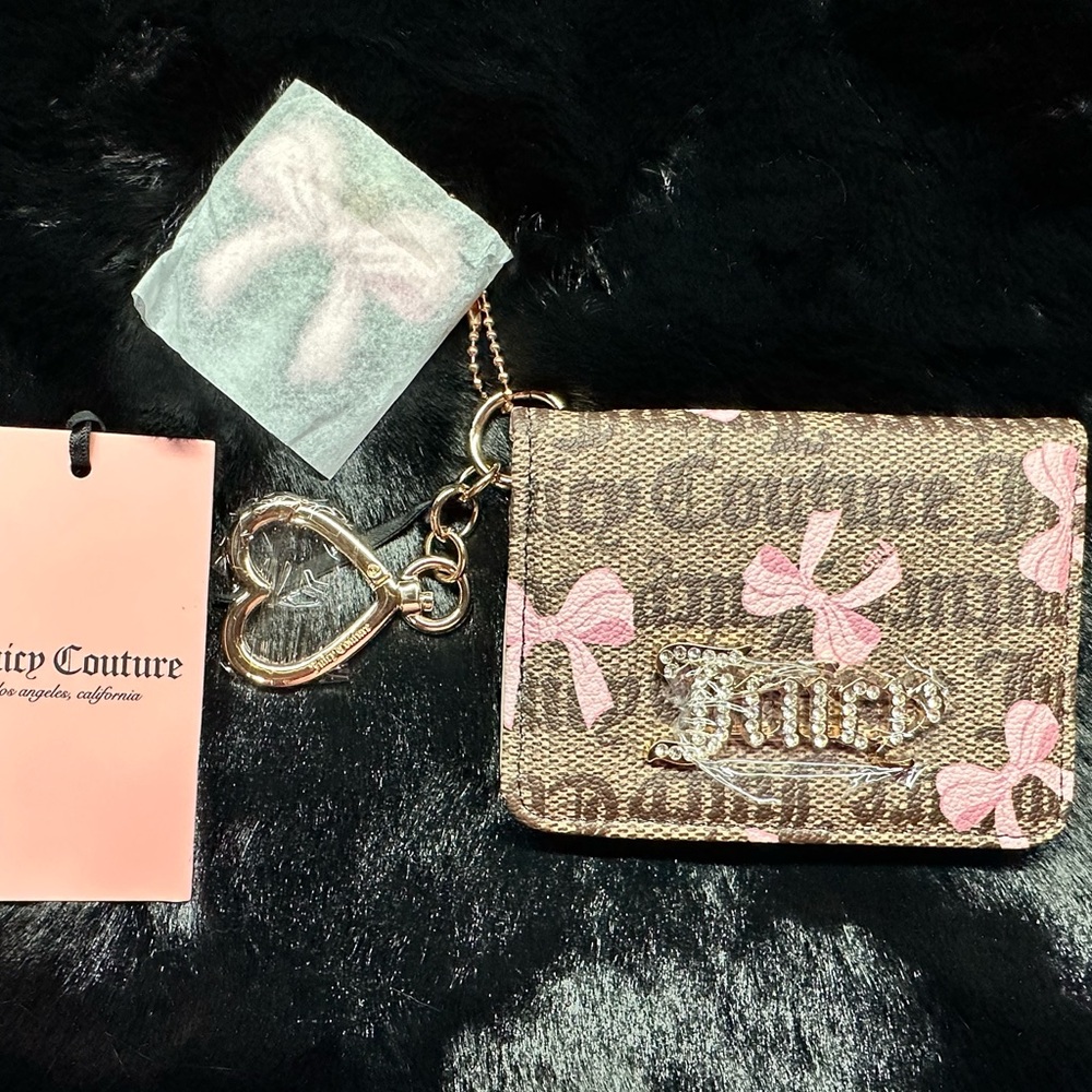 Juicy Couture Simply Sweet Card Case Key Fob